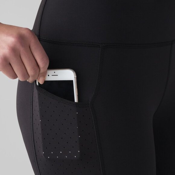 Lululemon | Mind Over Miles Crop Legging in Black 17" - Picture 4 of 14